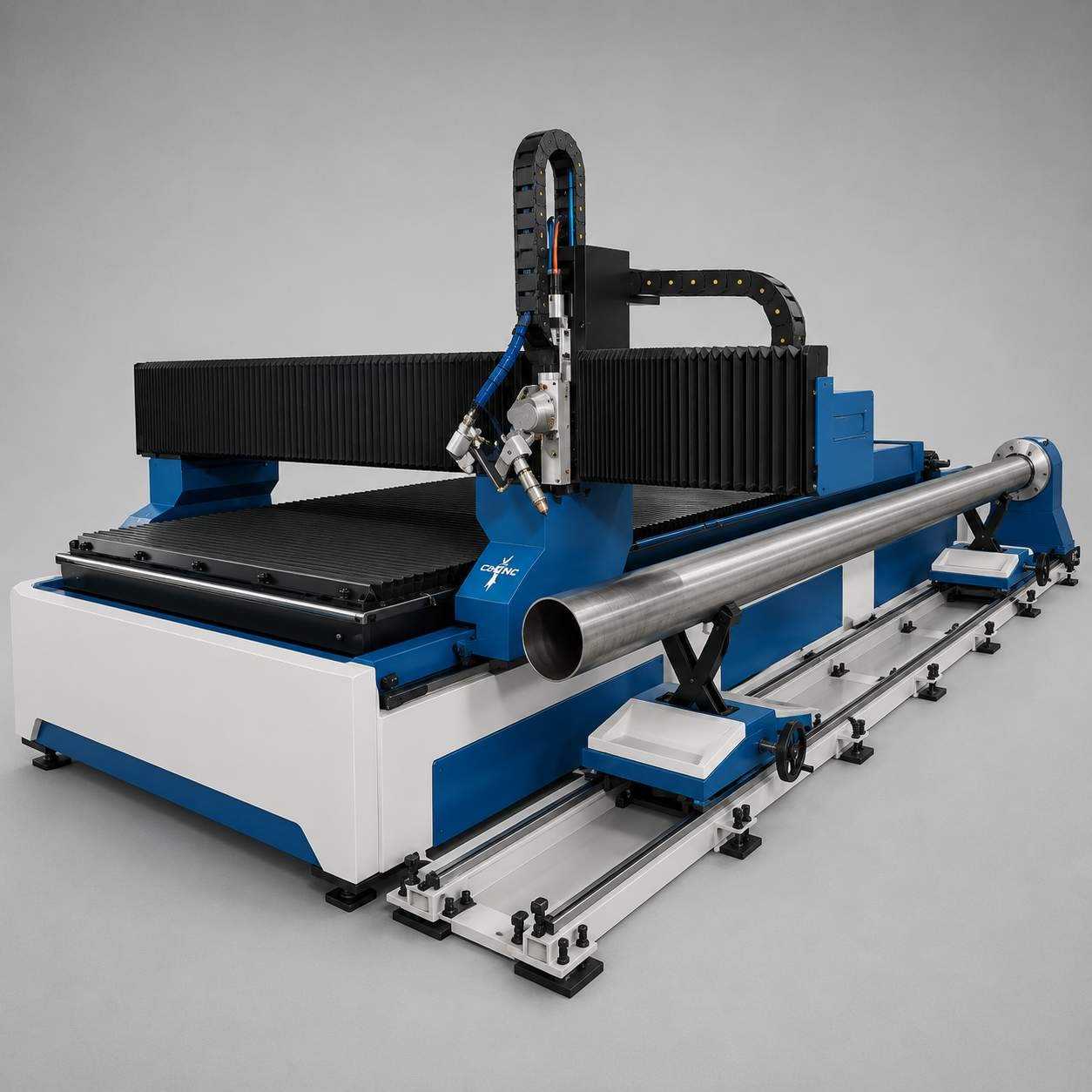 CNC Plasma Cutting Machine with Rotary