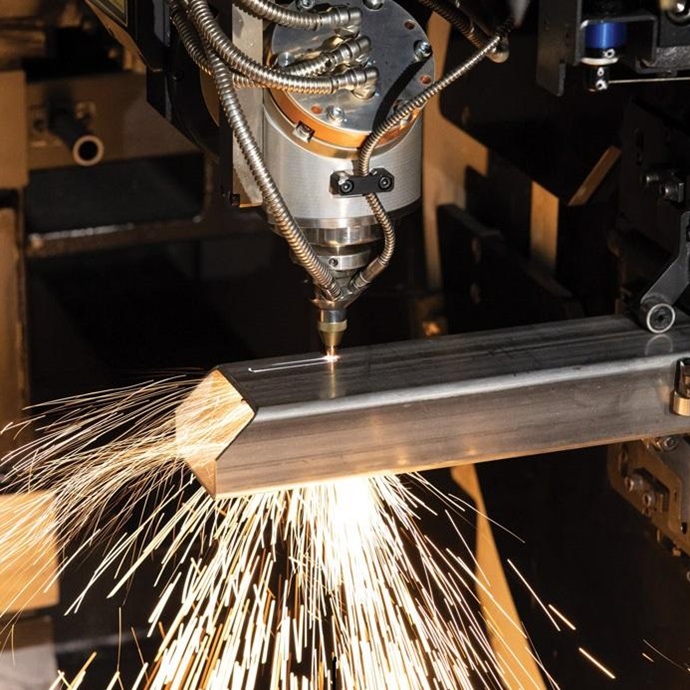 Square Tube Laser Cutting